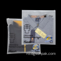 pungi de plastic reciclate personalizate cu fermoar cu logo